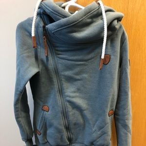 Wanakome dusty blue hoodie